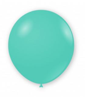 Set 100 baloane latex aquamarin 13 cm