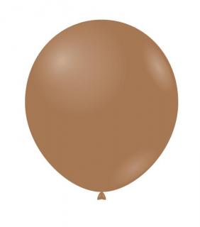 Set 100 baloane latex maro teracota 13 cm
