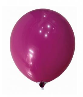 Set 100 baloane latex retro roz 13 cm
