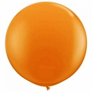 Set 2 baloane latex jumbo portocaliu 45 cm