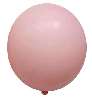 Set 2 baloane latex jumbo portocaliu piersica macaron 45 cm