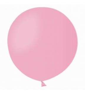 Set 2 baloane latex jumbo roz deschis 45 cm