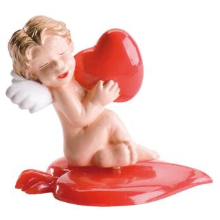 Set 2 figurine plastic Cupidon 4.5 cm