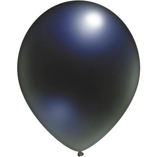 Set 25 Baloane latex negru 30cm