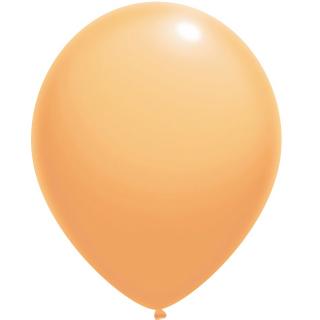 Set 25 Baloane latex portocaliu   orange deschis 30cm