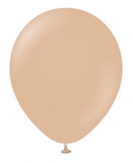 Set 25 baloane latex retro crem 25 cm