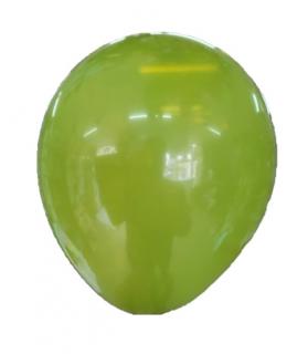 Set 25 baloane latex retro verde deschis 25 cm