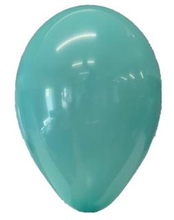 Set 25 Baloane latex verde menta 27 cm