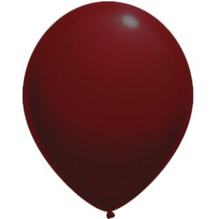 Set 25 baloane latex visiniu   burgundy 30 cm