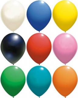 Set 50 baloane latex multicolor 23 cm