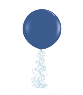 Set 6 cozi baloane albastru 50 cm