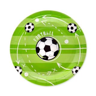 Set 6 farfurii fotbal 18 cm