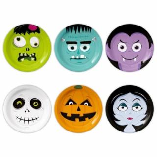 Set 6 farfurii Halloween 18 cm