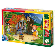 Super Puzzle Hansel si Gretel 160 Piese  60495