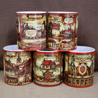 Cana suvenir Sighisoara Medievala (set 5 bucati)