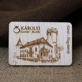 Magnet De Frigider,  Gravat,  Castelul Karolyi Carei