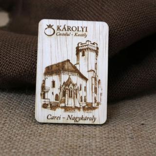 Magnet De Frigider Gravat,  vertical, Castelul Karolyi Carei