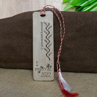 Martisor personalizat   Semn de carte