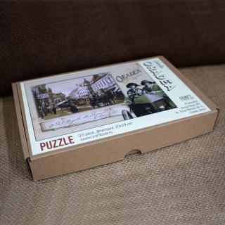 Puzzle suvenir   B-dul Regele Ferdinand, Oradea  , vintage, 120 piese