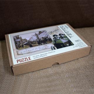 Puzzle suvenir  Belle Epoque,   B-dul Regele Ferdinand, Oradea  , 120 piese