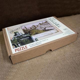 Puzzle suvenir Belle Epoque,   Piata Teatrului, Oradea  , 120 piese
