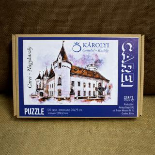 Puzzle suvenir, Castelul Karolyi, Carei, 120 piese