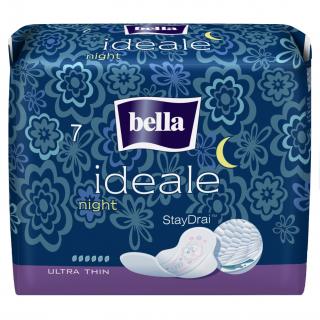 Absorbante Bella pentru femei Ideale Ultra Stay Drai Night, 7 bucati