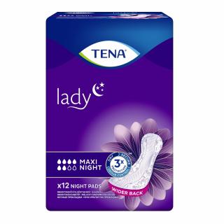 Absorbante Incontineta Urinara Tena Lady Maxi Night, 12 bucati