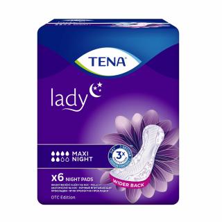 Absorbante Incontineta Urinara Tena Lady Maxi Night, 6 bucati