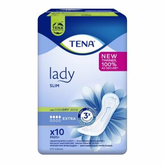 Absorbante pentru femei Tena Lady Slim, Extra, 10 bucati