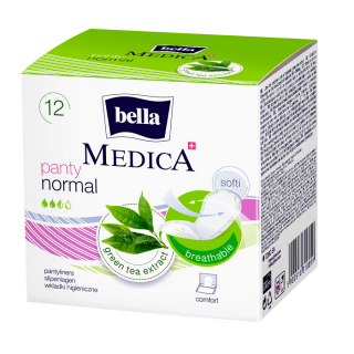 Absorbante zilnice Bella pentru femei Medica Panty Normal, 12 bucati