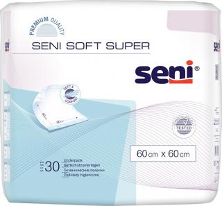 Aleze igienice de protectie Seni   Soft Super, 60 x 60 cm, 30 bucati