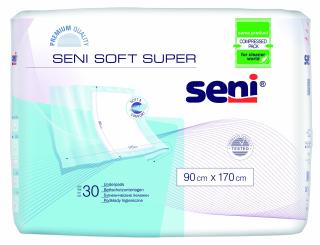 Aleze igienice de protectie Seni   Soft Super, 90 x 170 cm, 30 bucati