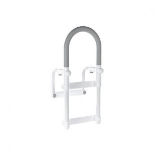 Balustrada pentru cada Sundo ajunstabila, din aluminiu, greutate maxima 100 Kg, Alb Gri