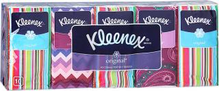 Batiste igienice uscate Kleenex HNK Original, 10 pachete cu 10 batiste