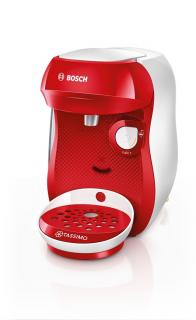 Espressor Automat Bosch TAS1006, 1400 W, Espresso, Cappuccino, Latte, Rezervor 0.7 L, Rosu