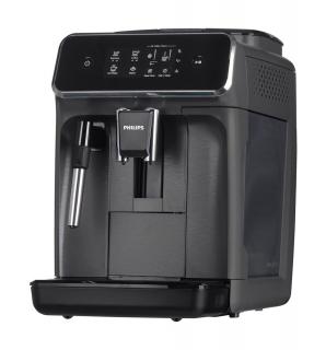 Espressor Automat Philips 2200 EP2224 10, 1500 W, Cafea si Espresso, 15 Bar, Rezervor 1.8L, Negru