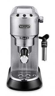Espressor Semi-Automat De,  Longhi Dedica Style EC 685.M, 1300 W, Espresso, Cappuccino si Latte, Rezervor 1.1 L, 15 Bar, Gri