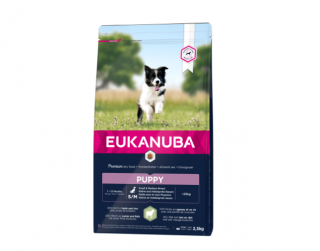 Hrana uscata Caini EUKANUBA Puppy Small and Medium Lamb and Rice 2,5 kg