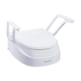 Inaltator pentru toaleta Dietz, cu suport pentru maini, greutate maxima 120 Kg, Alb