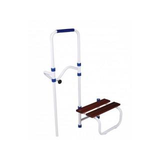 Kit scarita de intrare in cada Herdegen, greutate maxima 150 Kg, Alb