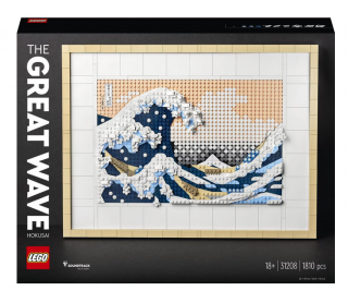 LEGO   ART - Hokusai, Marele val 31208, 1810 piese