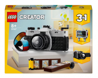 LEGO   Creator 3 in 1 - Aparat foto retro 31147, 261 piese