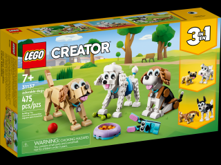 LEGO Creator 3 in 1 - Caini adorabili 31137, 475 piese