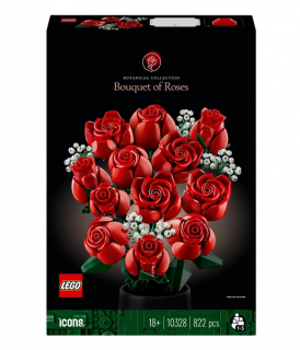 LEGO   Creator Expert - Buchet de trandafiri 10328, 822 piese