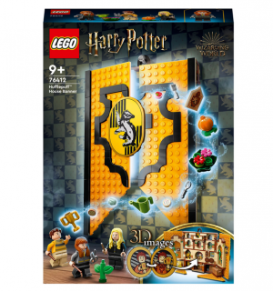 LEGO   Harry Potter,   - Bannerul Casei Hufflepuff,   76412, 313 piese