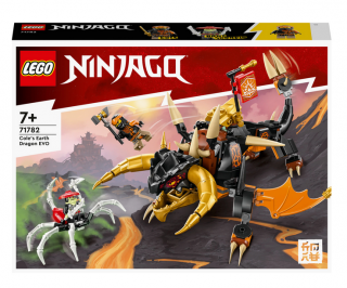 LEGO   Ninjago - Dragonul de pamant EVO al lui Cole 71782, 285 piese