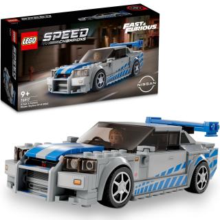 LEGO   Speed Champions - Nissan Skyline GT-R (R34) Mai furios, mai iute 76917, 319 piese