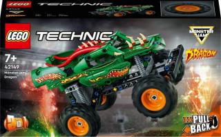 LEGO   Technic - Monster Jam,   Dragon,   42149, 217 piese