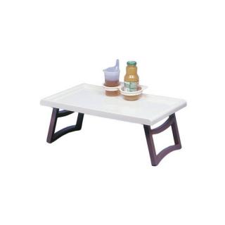 Masuta pentru pat Sundo, latime 32 cm, Alb